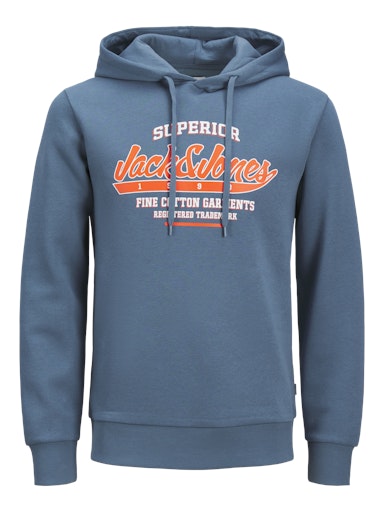 Jack & Jones Essentials JJELOGO SWEAT HOOD 2 COL 24/25 NOOS Oceanview (12255617-Oceanview) Men