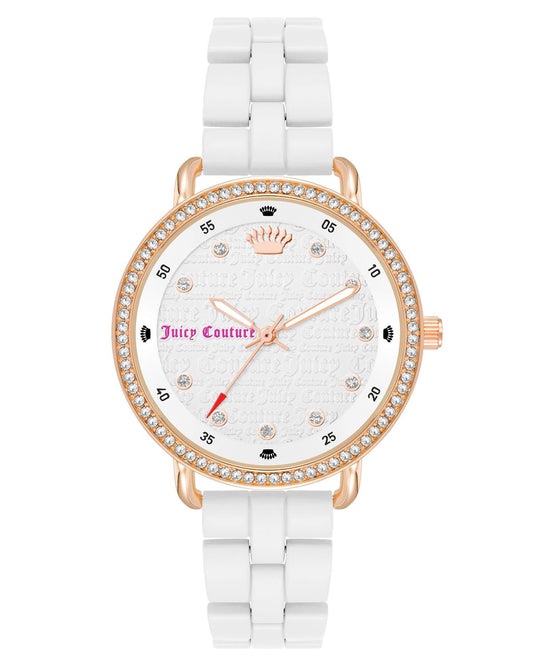 JUICY COUTURE WHITE Watch (JC1310RGWT) Women
