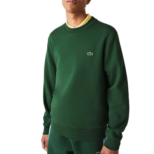 Lacoste Bio Cotton Fleece Crew Sweater (SH9608-132) Men