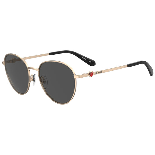 MOSCHINO LOVE GOLDEN Sunglasses (MOL074-S-000) Women