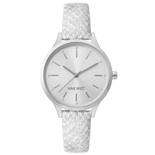 NINE WEST GREY Watch (NW-2559SVSI) Women