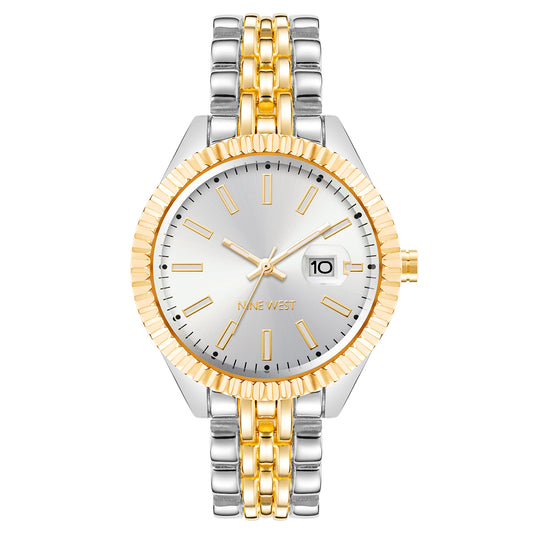 NINE WEST GREY Watch (NW-2661SVTT) Women