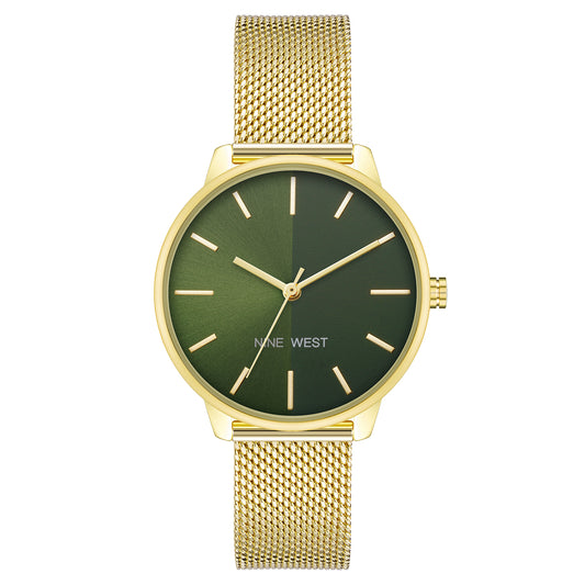 NINE WEST GREEN Watch (NW-2668GNGB) Women