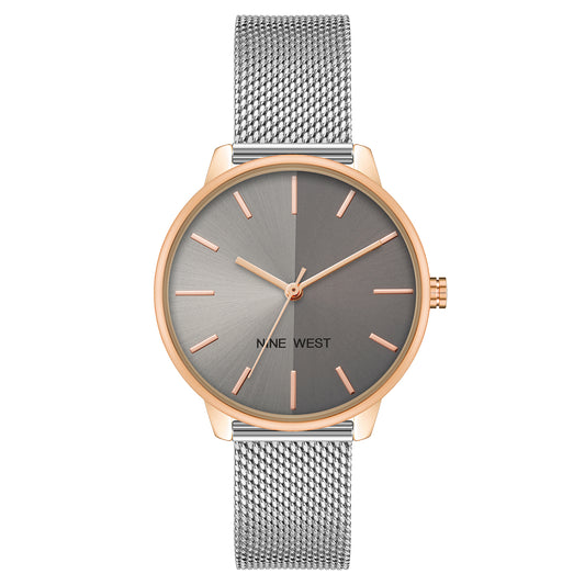 NINE WEST GREY Watch (NW-2669GYRT) Women