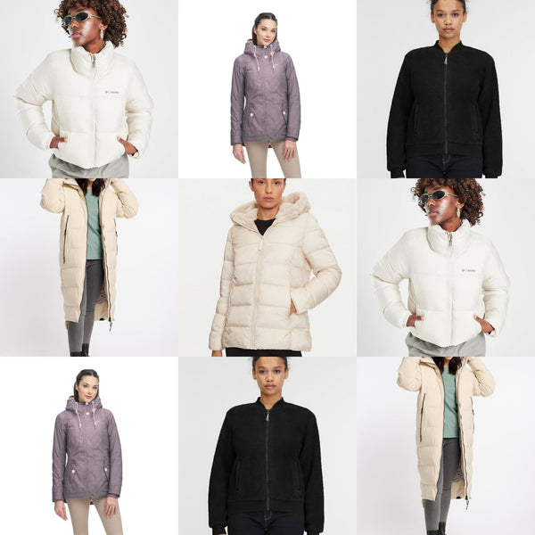 Jackets Columbia, CMP, Ragwear cover