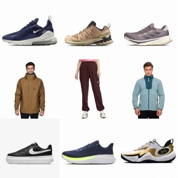 Sport Footwear& Apparel  Nike, Champion, Under Armour cover