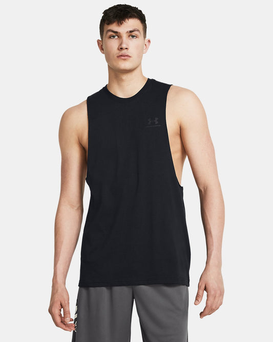 UA M LIVE LC CUTOFF TANK (6011120-001) Men