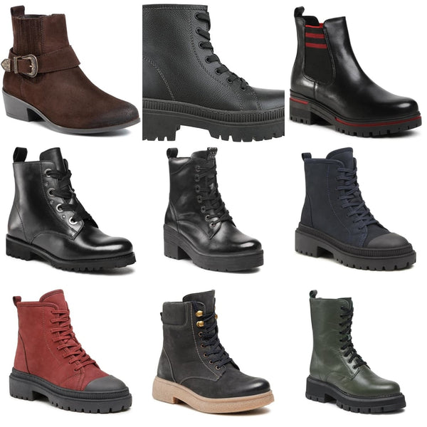 Women's Leather Ankle Boots - Lasocki, Gino Rossi, DeeZee cover