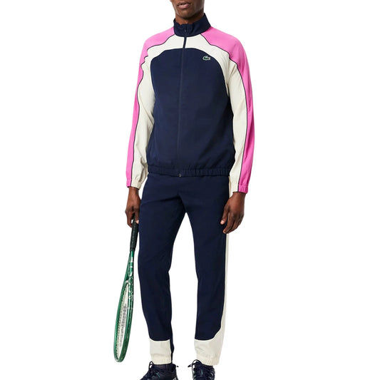 Lacoste Stretch Tracksuit Navy (WH8973-HI6) Men