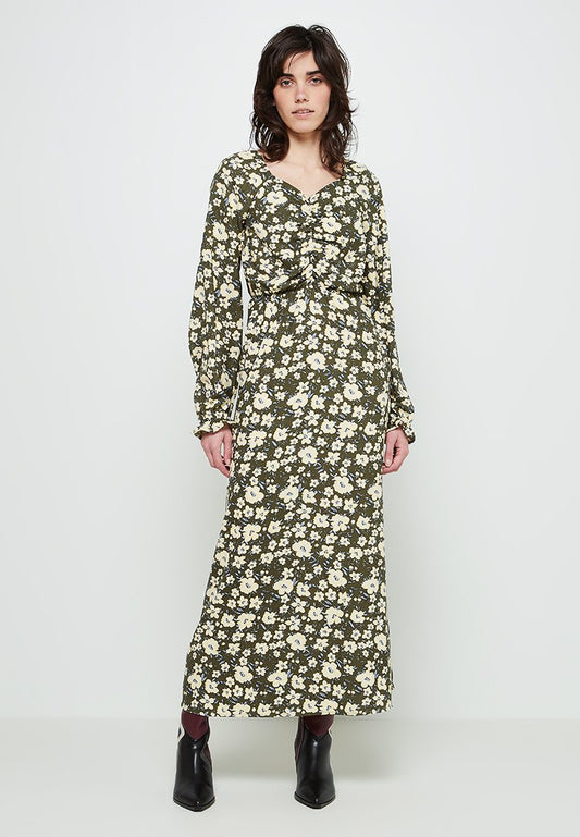 Pieces DRESS FEM WOV PL100 Green (ZZO1T1R21-Q01) Women