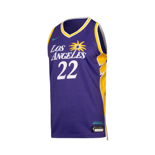 Nike Jersey Los Angeles Sparks WNBA Cameron Brink Explorer Edition Swingman Field Purple (NI-EZ2B7BWAP00-LASCB) Kids