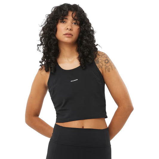 Salomon T-Shirt Shaking Out Deep Black (LC2533300) Women