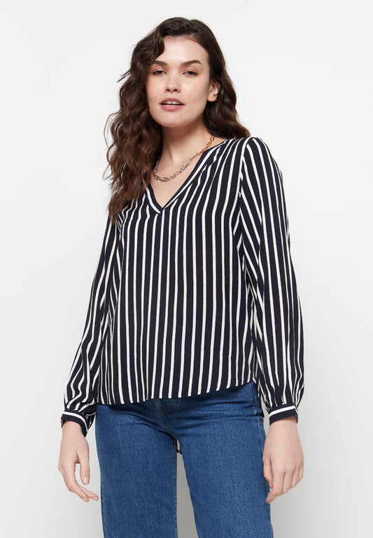 JDY NICO L/S V-NECK TOP WVN LO (ZZO1W8V20-T00) Women