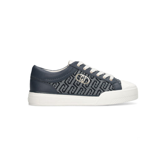 BENSON 01 - SNEAKER MONOGRAM DENIM