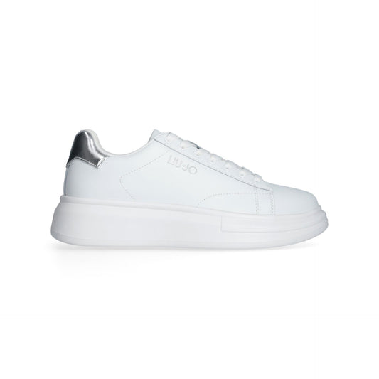 BABOL 01 - SNEAKER LEATHER WHITE/SI Women