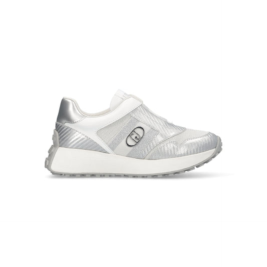 LOLO 21 - SNEAKER METALLIC/MESH WHI