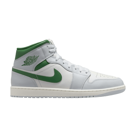 Jordan 1 Mid White Pure Platinum Pine Green (DQ8426-142) Unisex