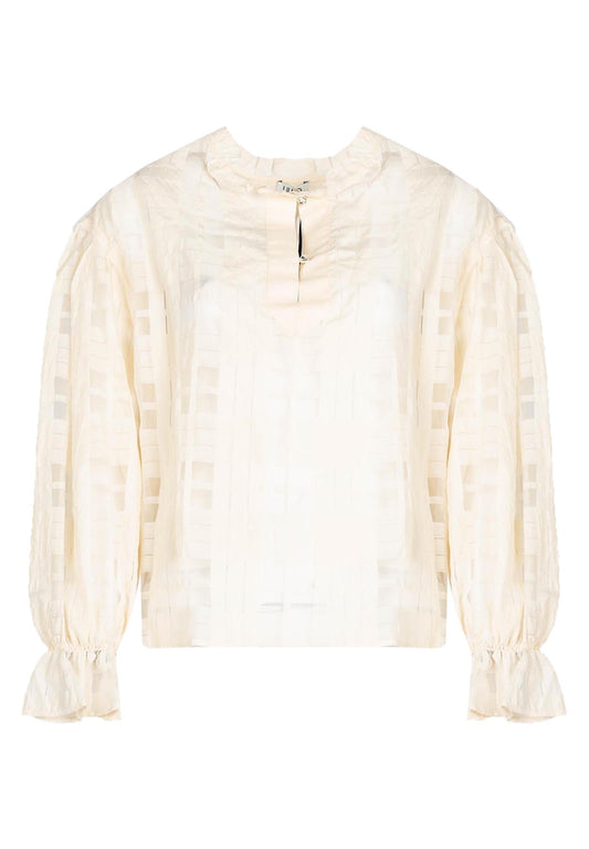 LIU JO Liu-Jo blouse Akuj - FA0315 T4190 | Akuj - Beige Beige (LI621E04E-B11) Women