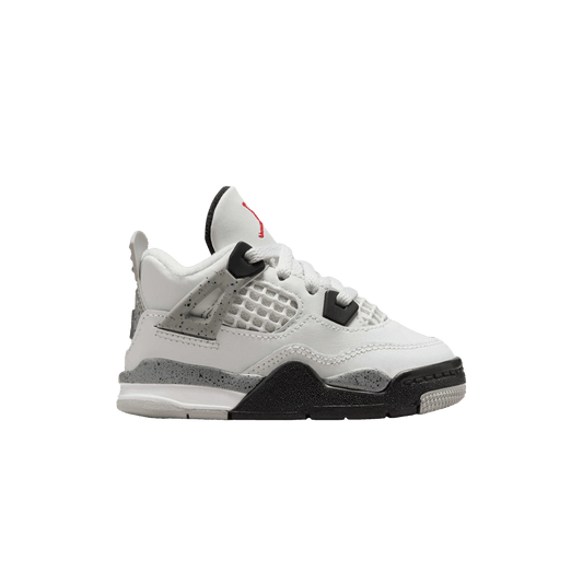 Jordan 4 Retro White Cement (2025) (TD) (IB4387-100) Kids