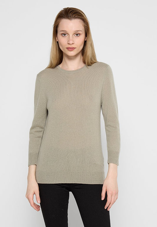 Authentic Cashmere ESTARIS Khaki (ZZO0UJKDH-N00) Women