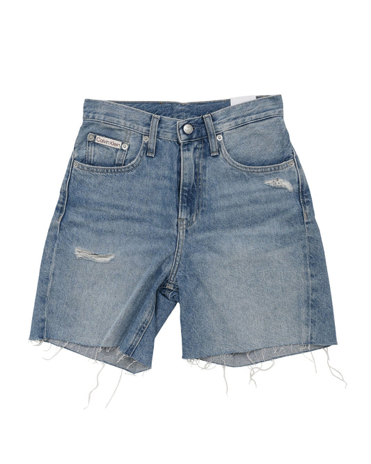 Calvin Klein Womens Shorts J20J2255131A4 Denim