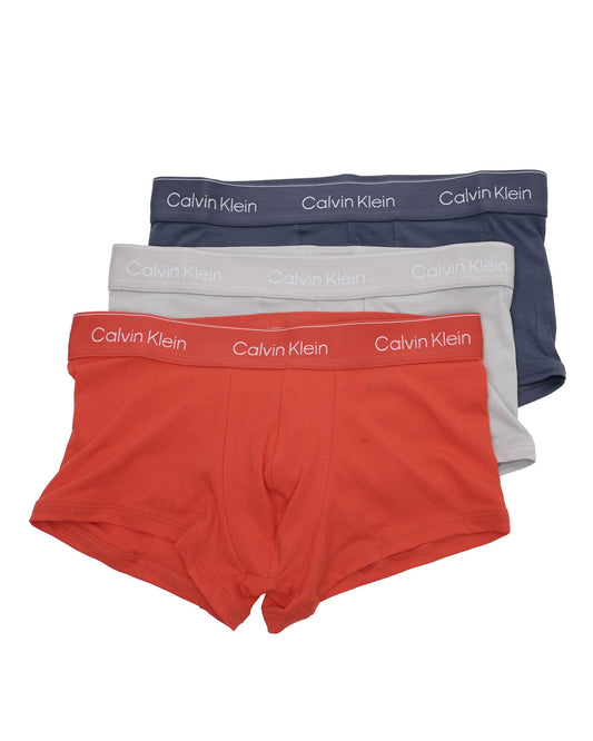 Calvin Klein Mens Low Rise Trunk LV00NB4389VQN Multicolor