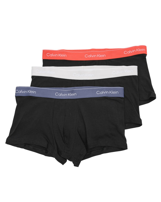 Calvin Klein Mens Low Rise Trunk LV00NB4389VQO Black