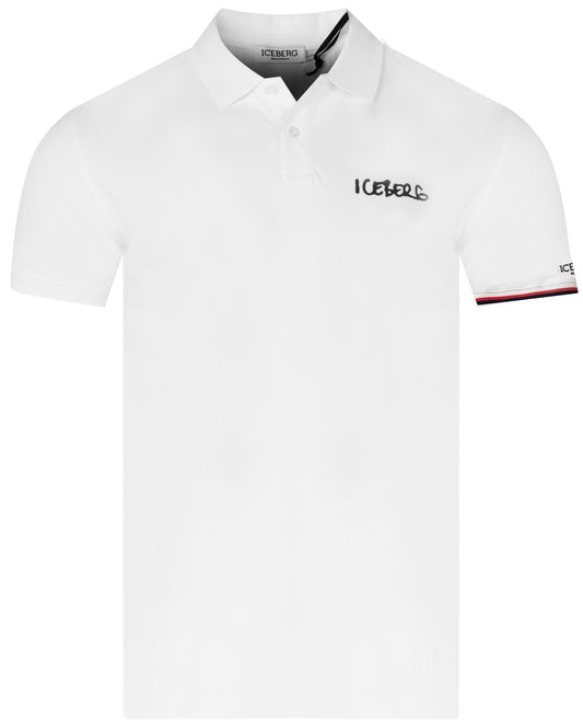 ICEBERG T-shirt POLO Men's WHITE (6673) Men