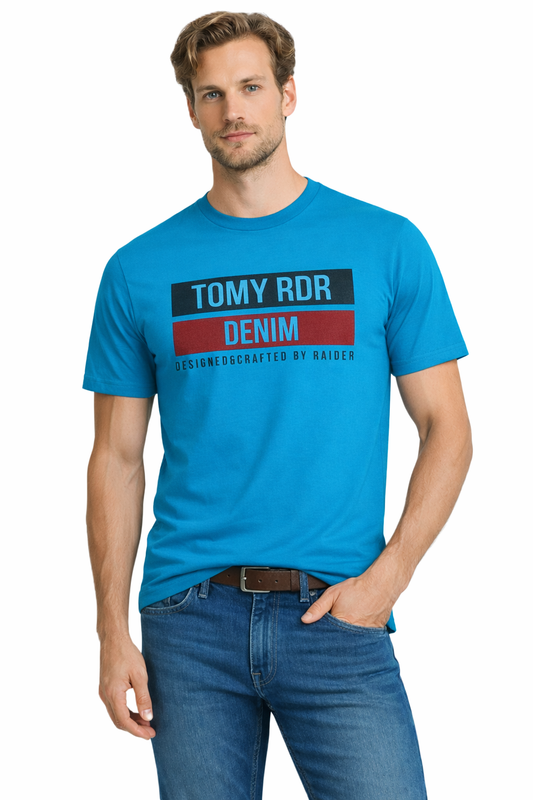 JUMPER T-SHIRT T-shirt Men's Blue (9172) Men
