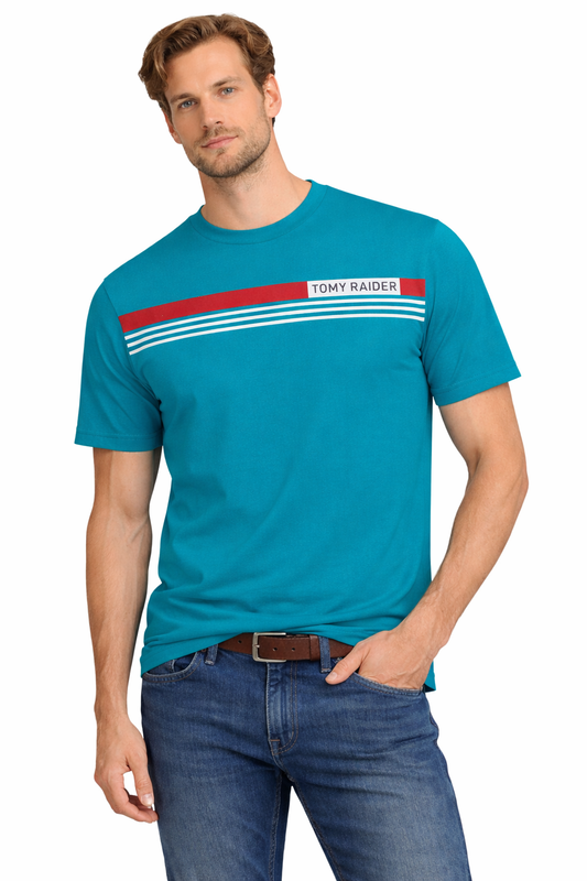 JUMPER T-SHIRT T-shirt Men's Turquoise (9121) Men