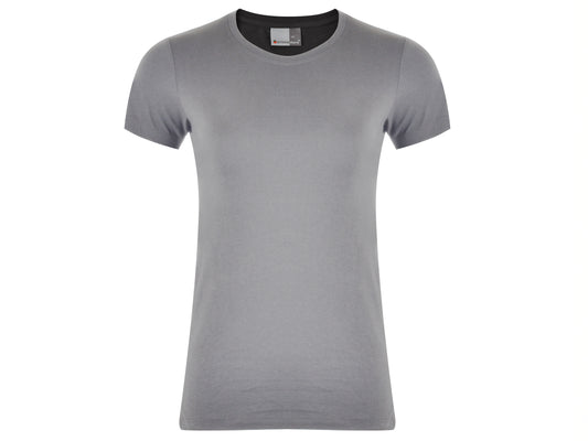 Promodoro T Shirt INTERLOCK T LIGHT GRAY 3400F WG Gray (3927) Women