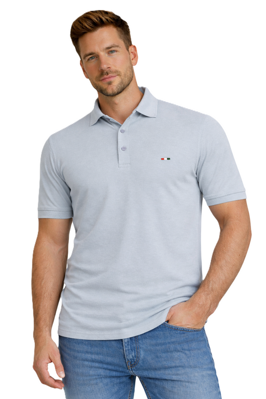 RAMOSS T-shirt Men's POLO Grey (9214) Men