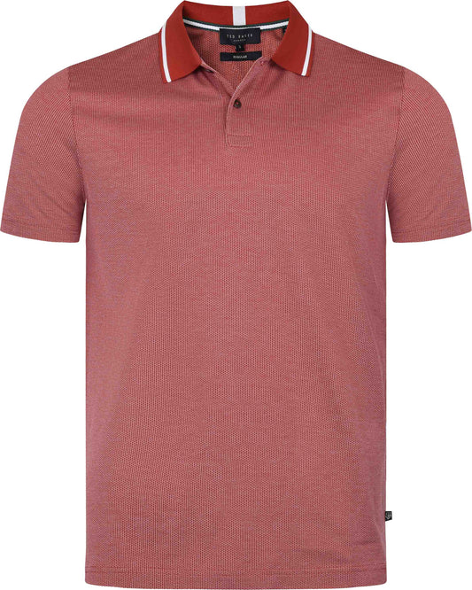 TED BAKER LONDON Men's T-shirt POLO DK-RED ARTS (4987) Men