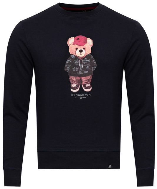 U.S. GRAND POLO EQUIPMENT & APPAREL Sweatshirt US52324M/3922 (8120) Men