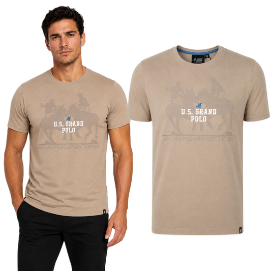 U.S. GRAND POLO EQUIPMENT & APPAREL T-SHIRT T-shirt Men's (10255) Men