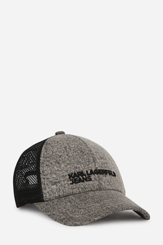Karl Lagerfeld Jeans Klj Denim Trucker Cap Acid Light Grey (B1M330521CJ) Men