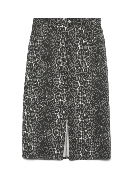 Veri Leopard Calf Skirt Eiffel Tower (10336316) Women